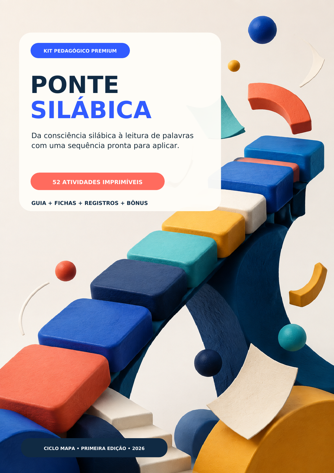 Capa do material Ponte Silábica